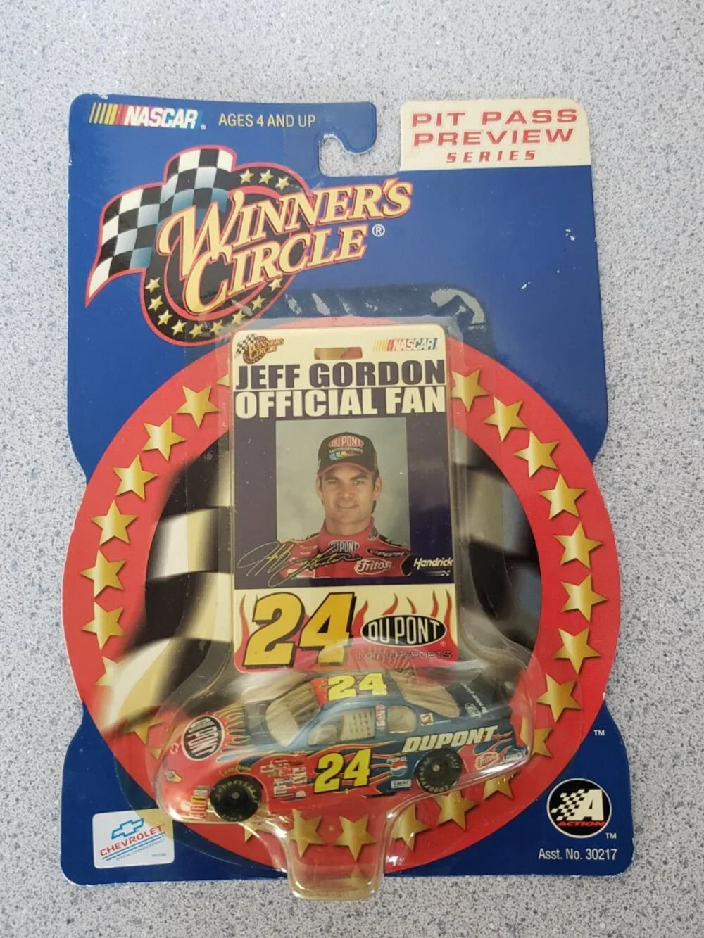 Jeff Gordon car #24 Pit Pass Car